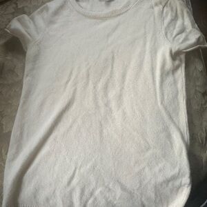 J. Crew Cream Cashmere Sweater